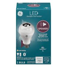 Save On Ge Led Speaker Light Bulb Soft White 60w Replacement Order Online Delivery Stop Shop