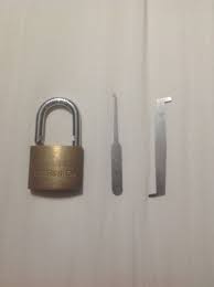 If you're looking for the easiest way to open a master padlock, use a lock picking kit. How To Pick A Padlock B C Guides