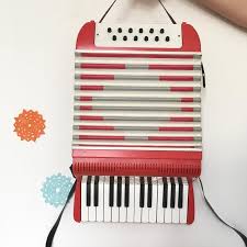 Orangevertevintage Grand Accordeon Vintage Bontempi Instrument De Musique Instrument De Musique Accordeon Instruments