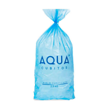 Hielo Purificado Aqua (Funda 2.5 kg)