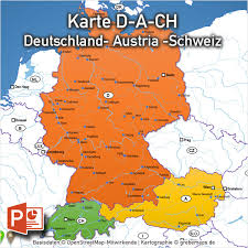 3425 (10 stück pro seite) ausdrucken und auf fertige lochkarten kleben. D A Ch Powerpoint Karte Deutschland Austria Schweiz