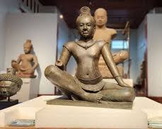 Image of National Museum in Phnom Penh, showcasing its collection of Khmer art and artifacts