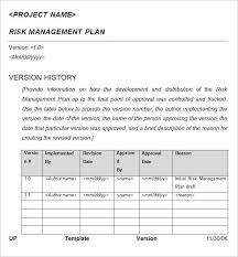 13 Risk Management Plan Templates Word Excel Pdf Templates Risk Management Project Risk Management How To Plan