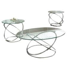 Black is a good neutral as it flatters all tones and all colors. Steve Silver Company Orion 3 Pack Chrome Cocktail And End Tables Set Rn3000t Rn3000b Kit