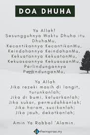Doa Dhuha Selamat Pagi Doa Langit