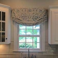 Black And White Roman Shades Kitchen Free Shipping Relaxed Roman Shade Stationary Custom Etsy In 2020 Roman Shades Kitchen Kitchen Window Treatments Relaxed Roman Shade