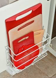 Get the best deals for cutting board rack at ebay.com. Cabinet Door Storage Ideas Organization Tricks For Cabinets