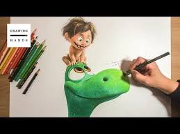 The good dinosaur cake dino cake arlo und spot indian cake cherry cake dinosaur birthday party birthday cakes 3rd birthday. Speed Drawing Arlo Spot The Good Dinosaur Drawing Hands Youtube