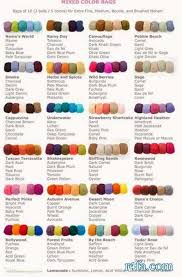 طريقة تنسيق وتركيب الوان خيوط الصوف لتطريز كروشيه بالصور Yarn Color Combinations Yarn Colors Yarn