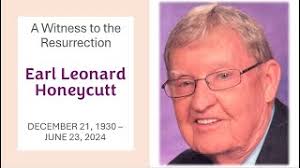 Earl Leonard Honeycutt Obituary June 23, 2024
