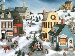 Lang Desktop Wallpapers Americana Art Christmas Art Christmas Paintings
