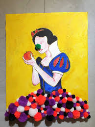 Want to discover art related to snowwhite? Happy Snow White Painting By Danny Raven Tan Saatchi Art