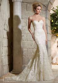 Mori Lee 2782 Strapless Fit And Flare Beaded Lace Wedding Dress Laceweddingdresses Mori Lee Wedding Dress Wedding Dress Styles Beaded Lace Wedding Dress