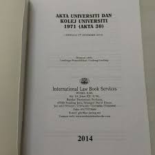 Pegawai pengawal ertinya naib canselor yang menjadi ketua pegawai eksekutif dan akademik bagi. Akta Universiti Dan Kolej Universiti 1971 Akta 30 Shopee Malaysia