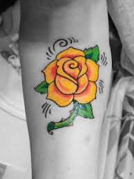 Yellow Rose Memorial Tattoo For My Mommy Pink Rose Tattoos Tattoos Memorial Tattoo