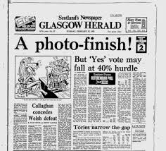 The referendums (scotland) bill does not specify the date, question or referendum period, which would all be set by secondary legislation. 1979 First Referendum Scotclans Scottish Clans