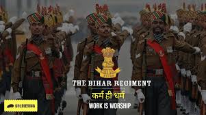 Soldiering 🇮🇳 on Twitter: "The Bihar Regiment - Work is worship ...