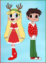 STAR & MARCO HAVE LEARNED AN ASL — Star and Marco wear the Christmas  outfits Star...