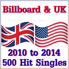 va billboard usa uk hit singles 2010 to 2014 500 song