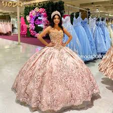 Our quinceanera dresses have a proper meaning. Buy Quince Dresses Rose Gold Cheap Online