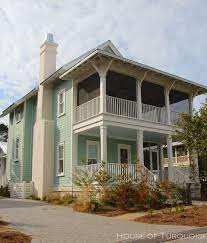 Learn why engineered wood, porcelain and tile make great flooring in florida's climate. Turquoise Houses Of Watercolor Florida Beach Cottage Style Beach House Exterior Exterior Paint Colors For House