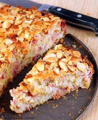 French Rhubarb Cake Rhubarb Cake Recipes Rhubarb Recipes Desserts