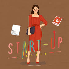 Start Up Korean Drama Illustration Fanart Di 2020 Drama Korea Aktris Korea Drama