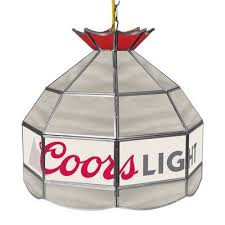 Miller Coors 1 Light Pool Table Bowl Pendant Wayfair In 2020 Tiffany Style Lamp Glass Pendant Light Dome Pendant Lighting