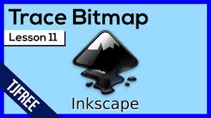 Inkscape Lesson 11 Trace Bitmap Tool Convert Raster To Svg Lesson Bitmap Digital Design