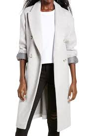 Think one hundred percent classic when it comes to layering your look this autumn winter. Topshop Brooke Double Breasted Long Coat Nordstrom Rack