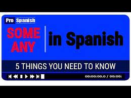 8 rows · 1 +door, box abrir (con llave) the door is unlocked la puerta no está cerrada con llave; Some Any In Spanish Easy Way To Unlock Fluency In Spanish Youtube Learning Spanish Fluency Spanish