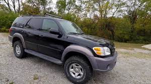Introduced in 2000 and manufactured at toyota motor manufacturing indiana in princeton. 2001 2007 1st Gen Toyota Sequoia Heavy Towing Setup With Firestone Airbags Youtube