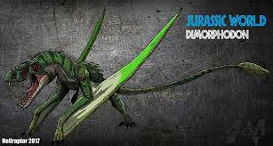 It does not have it's stand, and there's very minor paint wear on the teeth and toenails as seen in pictures. Dimorphodon Name Means Two Form Teeth Length 1 2 M Height Amp Nbsp 50 Cm Wingspann 2 45 M Weight Jurassic World Hybrid Jurassic Park Jurassic Park Poster