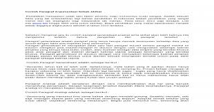 Kalimat ketiga merupakan contoh kalimat double negative yang mempunyai dua unsur negative dalam sebuah kalimat. Contoh Paragraf Argumentasi Sebab Akibat Docx