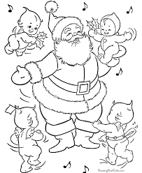 Santa coloring pages are a force for holiday spirit. Santa Claus Coloring Pages 026