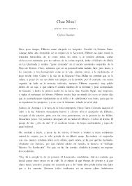 The company began in 1912, when carlos' carlos' business success with chateau de la fuente led him to an important personal accomplishment; Obra De Carlos Fuentes