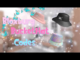 Roblox bloxburg codes videos 9tubetv. Bucket Hat Codes Bloxburg Roblox Bubblixia Youtube