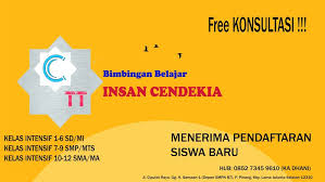 Smp pesantren unggulan yang memadukan smp umum dan pesantren modern. Bimbingan Belajar Insan Cendekia Education Center