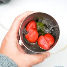 Strawberry Lime Vodka Spritzer The Farmwife Drinks