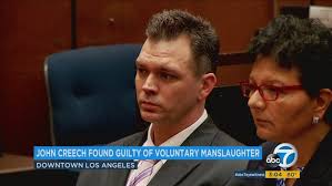 John Creech found guilty of voluntary manslaughter in 2012 death of Fox  movie executive