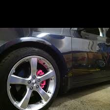 Black And Pink Car Paint My Pretty Pink Calipers Cute Car Accessories Calipers Pretty In Pink