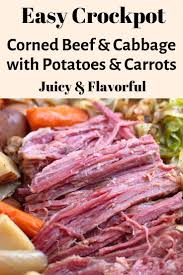 Crockpot Corned Beef And Cabbage Dinner Wine A Little Cook A Lot Recipe In 2020 Corned Beef Recipes Slow Cooker Cooking Corned Beef Corned Beef