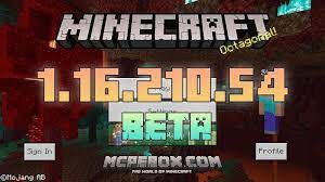 Minecraft Pe 1 16 210 54 Beta Apk Xbox One Windows 10 Android Beta Minecraft Pe Free Download Mcpe Box In 2021 Minecraft 1 Minecraft Pe Minecraft