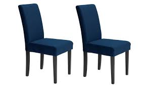 Maybe you would like to learn more about one of these? Buy Argos Home Pair Of Midback Velvet Dining Chairs Navy Dining Chairs Argos
