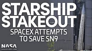 Starship sn9 is currently tracking an early new years' launch, providing the upcoming test series clears the path for what will be a similar flight spacex boca chica's impressive production cadence has resulted in starship sn10 now being in the high bay, taking up the space vacated by sn9. Starship Stakeout Spacex Teams Attempt To Save Starship Sn9 Youtube