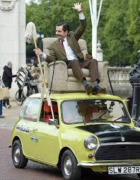 This video is absolutely hilarious. Mr Bean Drives From The Roof This Time In Real Life