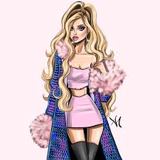 Fashion Illustrations By Armand Mehidri Loren Gray No because la is on lockdown & it's pouring rain (,: fashion illustrations by armand mehidri