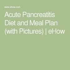 Acute Pancreatitis Diet And Meal Plan With Pictures Ehow