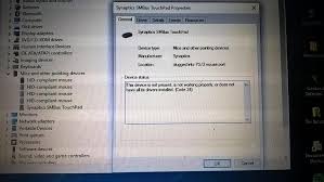 Tapping lets you, well, tap the touchpad to perform a click. Synaptics Touchpad Driver Failed To Install Solved Windows 10 Forums