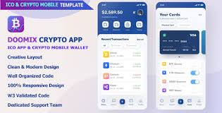 Live prices, widgets, alerts, portfolio, news. Doomix Ico App Crypto Wallet Mobile Template By Semothemes Themeforest